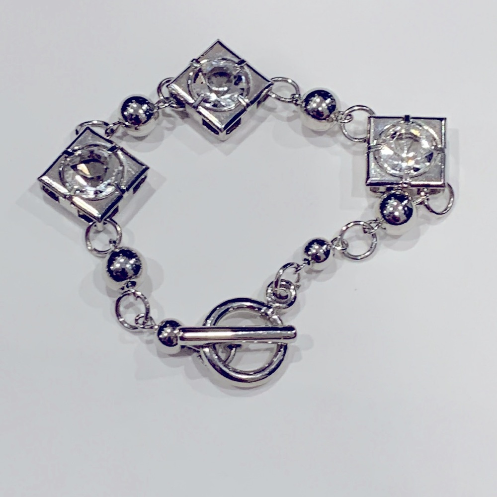 Set of necklace and bracelet with stones - Picture 3 of 10